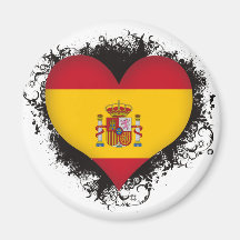 Amor España del vintage I Imanes De Nevera