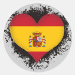 Amor España del vintage I Pegatina
