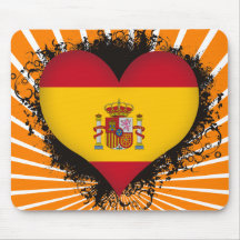 Amor España del vintage I Tapetes De Ratón