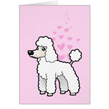 Amor estándar/de la miniatura/de juguete del canic felicitacion 