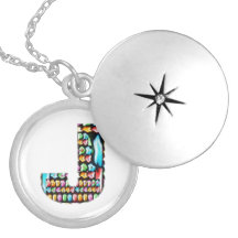 Amor expreso j del jj inicial de Art101 HappyBirth Collar