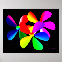 Amor floral impresiones