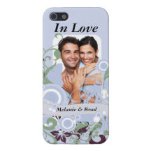 Amor floreciente iPhone 5 carcasa