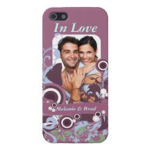 Amor floreciente iPhone 5 carcasas