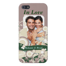 Amor floreciente iPhone 5 carcasas