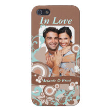 Amor floreciente iPhone 5 fundas