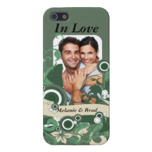 Amor floreciente iPhone 5 fundas