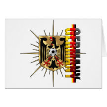 Amor Fussball Deutschland 2010 de Alemania Eagle Tarjetas