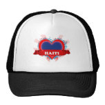 Amor Haití del vintage I Gorros Bordados
