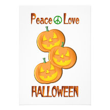 Amor Halloween de la paz Anuncios Personalizados