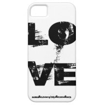 Amor Iphone blanco y negro iPhone 5 Coberturas