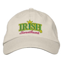 Amor irlandés gorra de beisbol bordada