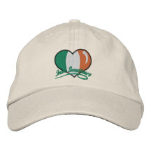 Amor irlandés pequeño gorra de béisbol bordada