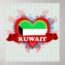 Amor Kuwait del vintage I Posters