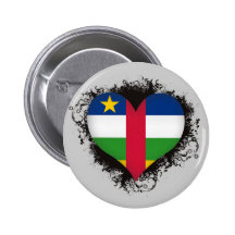 Amor la República Centroafricana del vintage I Pin