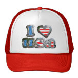 amor los E.E.U.U. Gorra