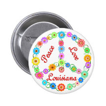 Amor Luisiana de la paz Pins