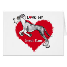 Amor MerleB great dane UC Tarjetón