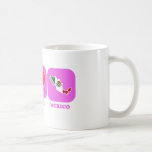 Amor México de la paz Taza De Café