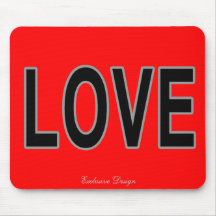 AMOR Mousepad Tapetes De Raton