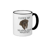 ¡Amor NAPOLITANO del MASTÍN! Taza
