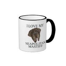 ¡Amor NAPOLITANO del MASTÍN! Taza