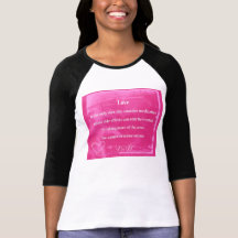 ¡Amor - nunca demasiado! Camiseta