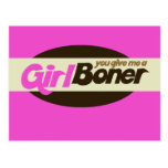 Amor para mujer divertido tarjetas postales