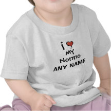 Amor personalizado de Nonno Camisetas
