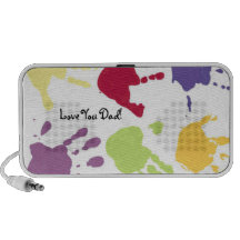 Amor pintado niños de las manos usted papá, locuto iPhone altavoz