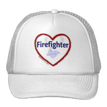 Amor que es un bombero gorras de camionero