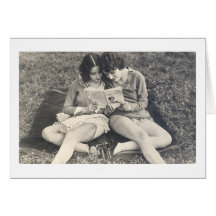 Amor que pasa la tarjeta de felicitación lesbiana 