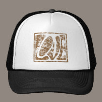 Amor retro gorras