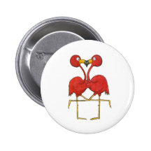 Amor rosado caprichoso de los pares del flamenco f pins