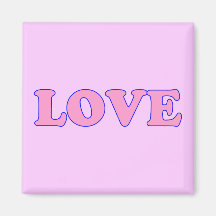 AMOR ROSADO IMÁN PARA FRIGORÍFICO
