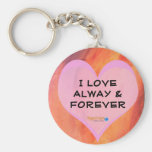 AMOR SIEMPRE Y PARA SIEMPRE LLAVEROS PERSONALIZADOS