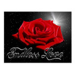 Amor sin fin tarjeta postal