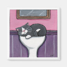Amor v.3 - imán del fregadero del gato