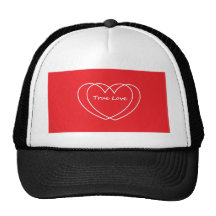 Amor verdadero gorras