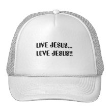 ¡AMOR VIVO JESÚS DE JESÚS…!! … GORRA RELIGIOSO