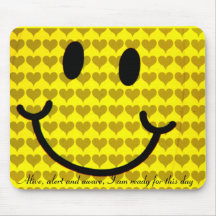 Amor y Happiness_ Alfombrillas De Ratones