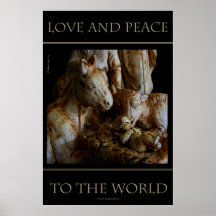 Amor y paz al mundo posters