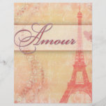 Amorío en París Tarjeton