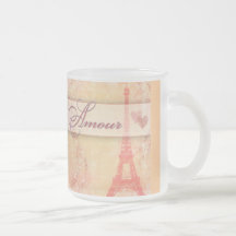 Amorío en París Taza De Café