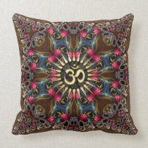 Amortiguador bohemio de la muestra de OM del vinta almohadas