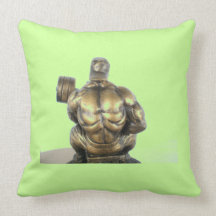 Amortiguador de la almohada del tema del culturist