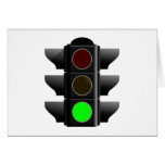 Ampel traffic light grün green karten