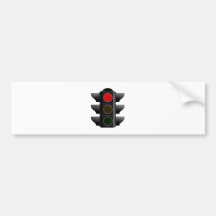 Ampel traffic light rot red auto sticker