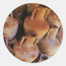 Amphoras del griego clásico etiqueta