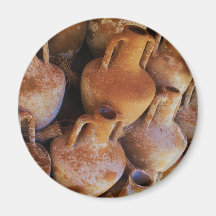 Amphoras del griego clásico imán de frigorífico